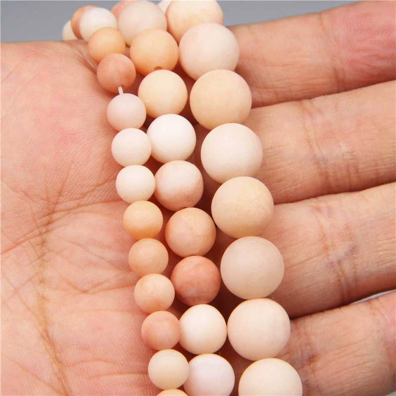 Natural Stone Round Beads Electroplated Jewelry Making Accessories For Handmade Bracelet And Necklace - Image 32