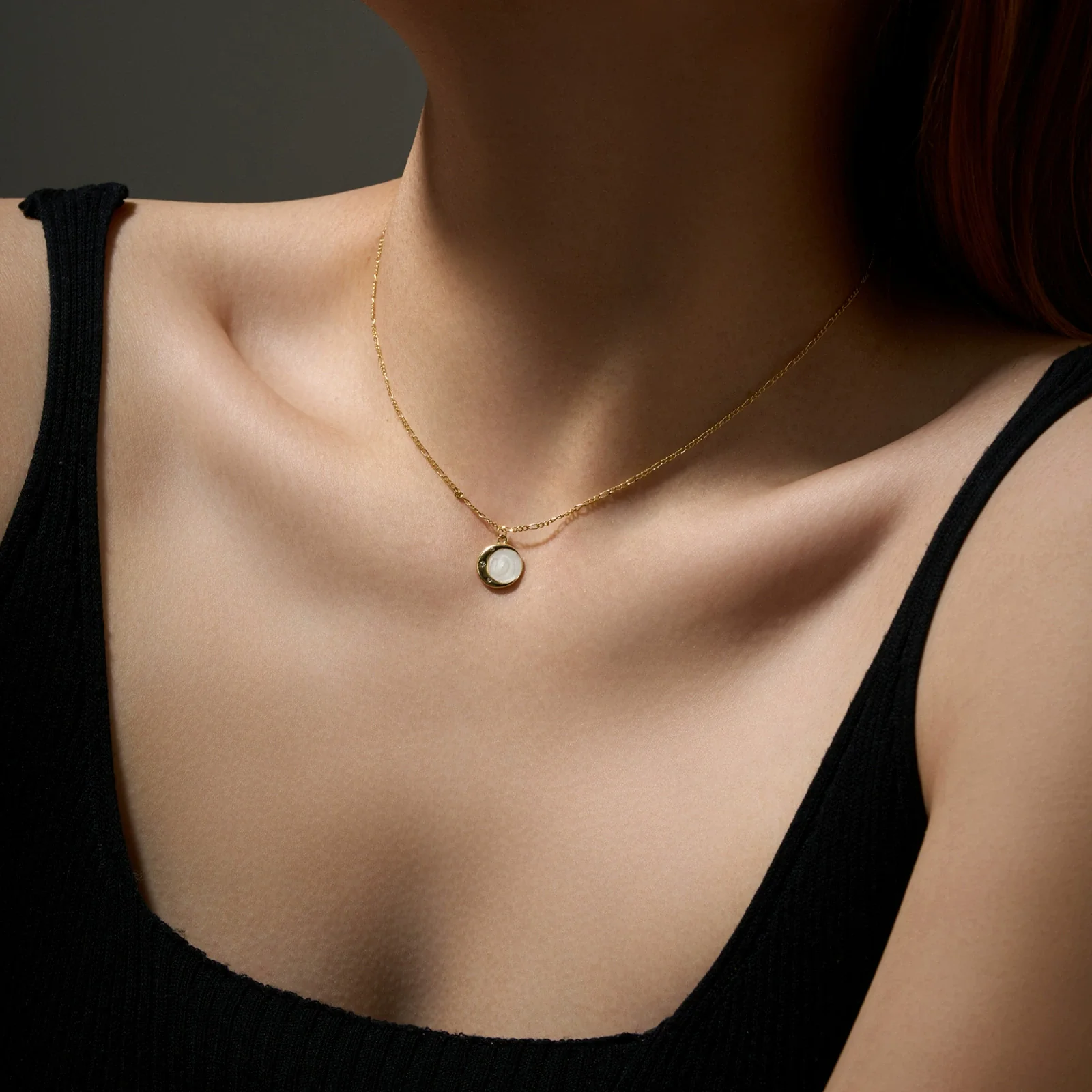 Necklace 925 Sterling Silver Geometric Regular Chain Design - Image 2