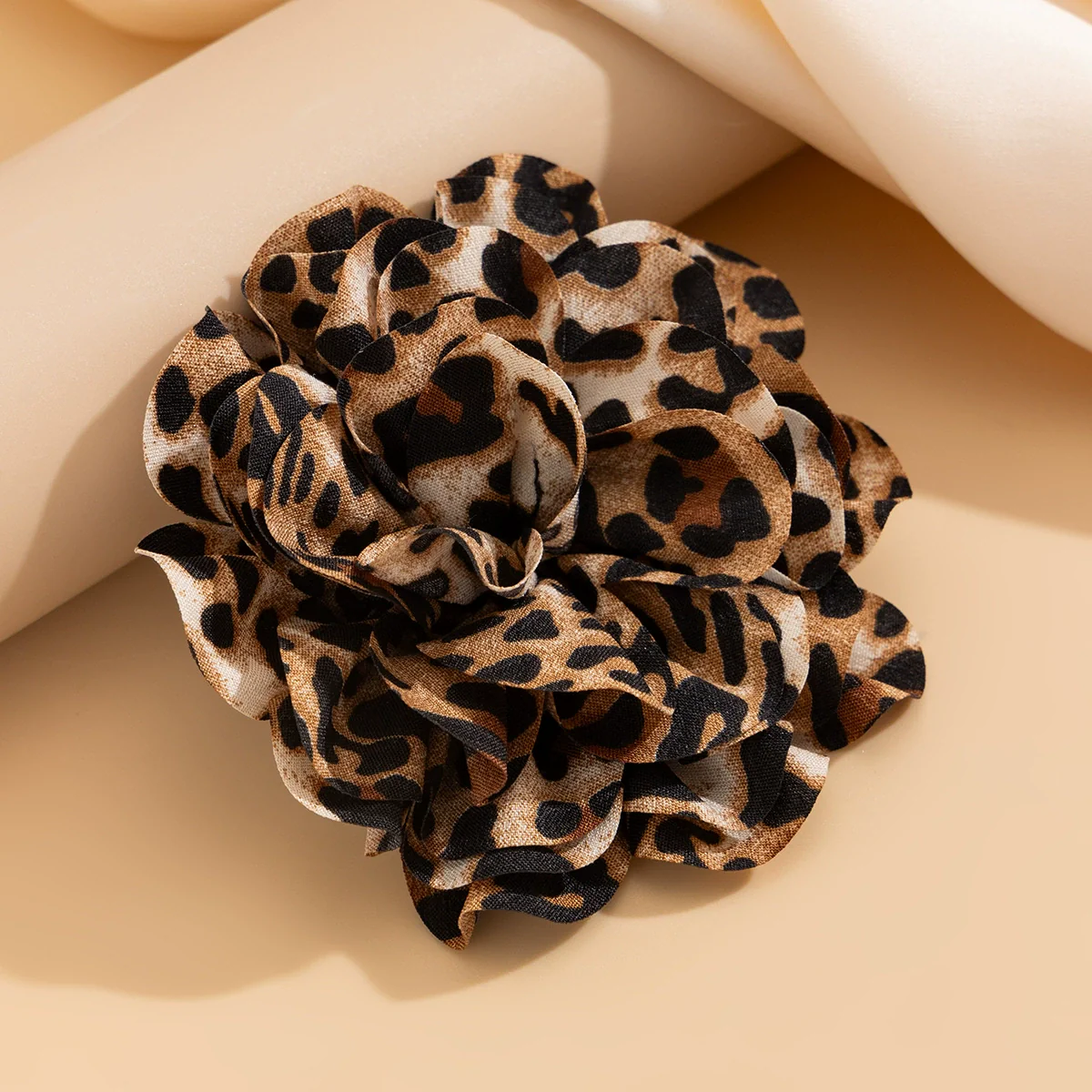 Necklace Fabric Leopard Flower Knot Women Fashion Design - Image 4
