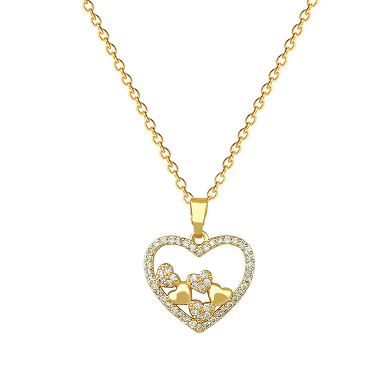 Necklace Stainless Steel Copper Geometric Cartoon Minimalist Style - Image 5