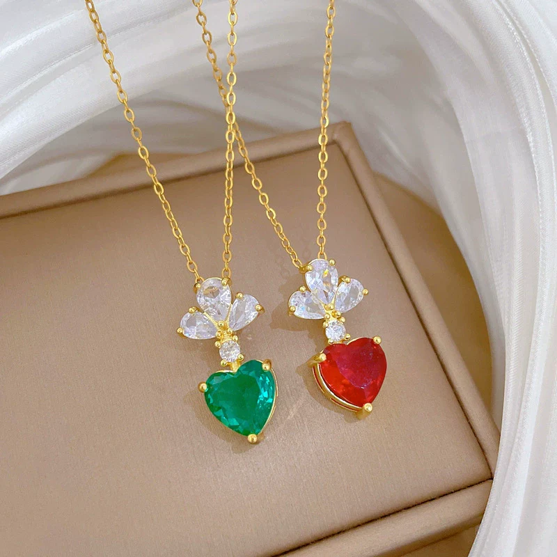 Necklace Stainless Steel Copper Geometric Cartoon Style Titanium Steel Chain