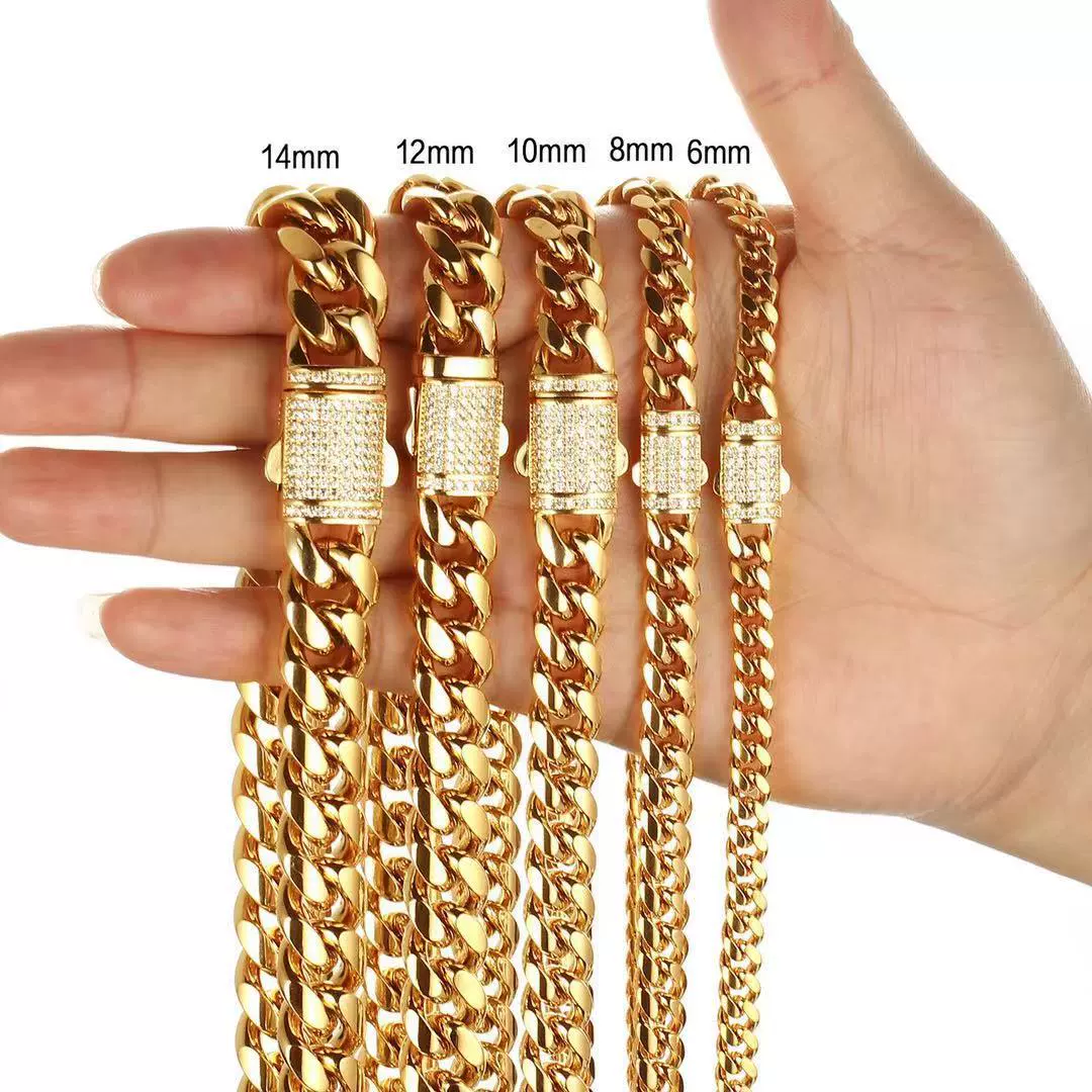 Necklace Stainless Steel Geometric Polishing Electroplating Unisex