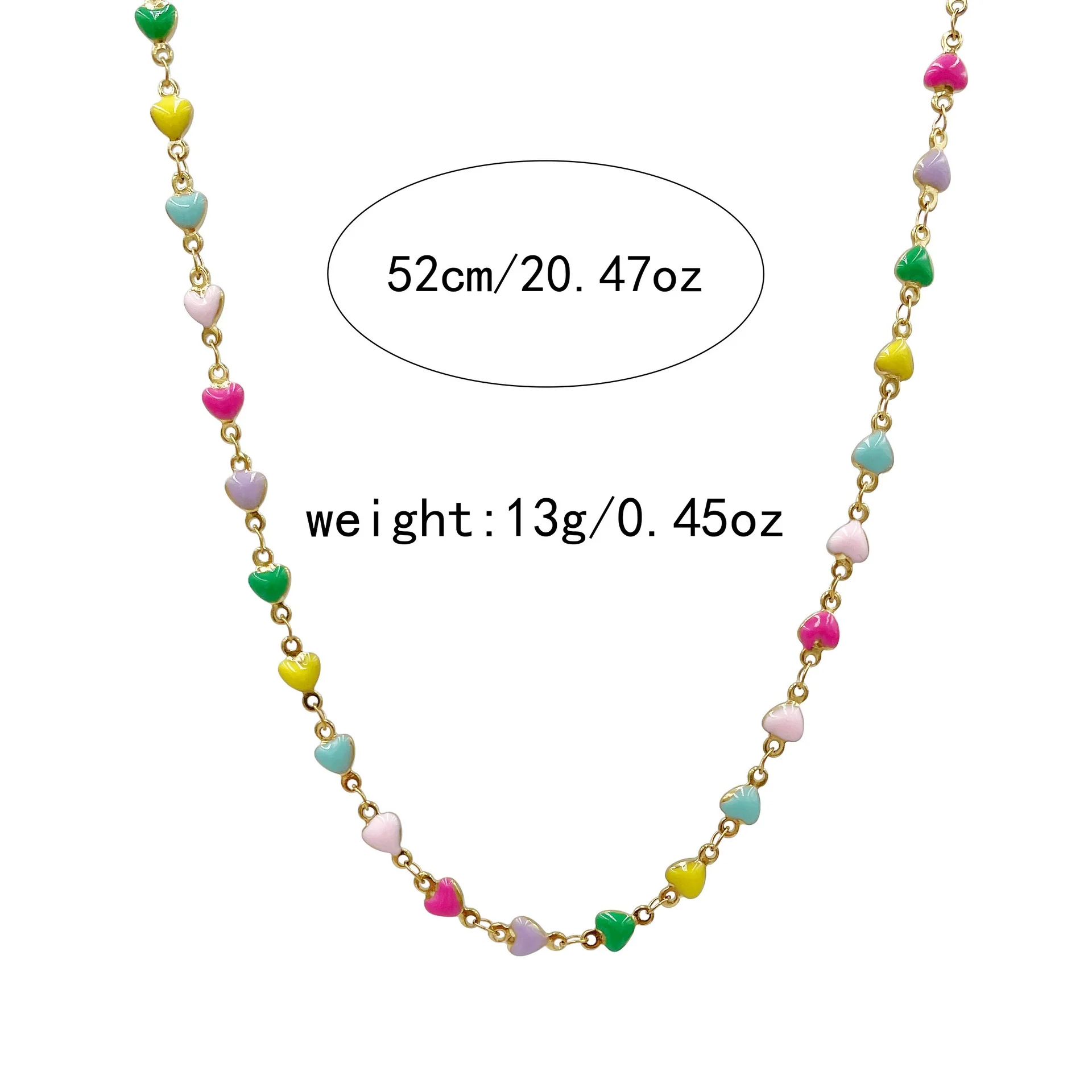 Necklace Stainless Steel Titanium Steel Hydrangea Love Sweet Style Electroplating Jewelry Accessories For Women - Image 8