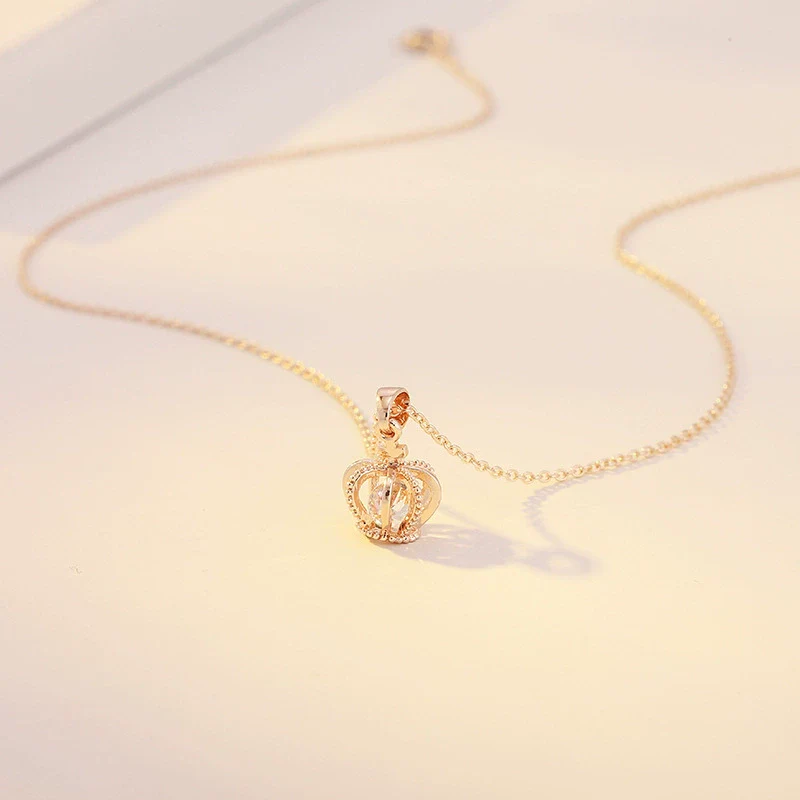 Necklace Titanium Steel Copper Inlaid Zircon Geometric Vacuum Plating Fashion - Image 49