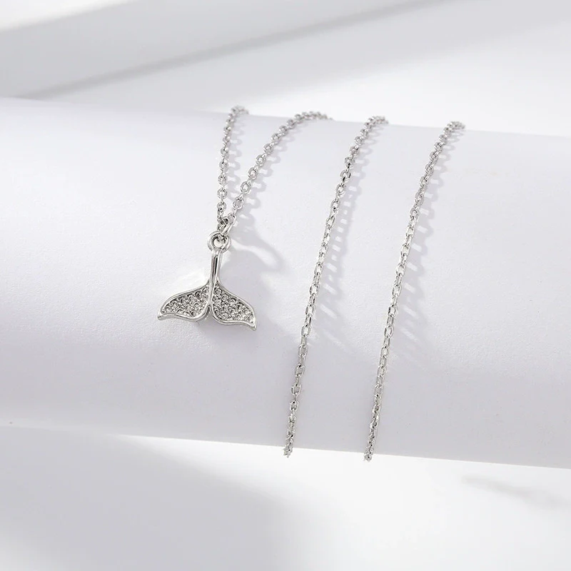 Necklace Titanium Steel Copper Inlaid Zircon Geometric Vacuum Plating Fashion - Image 53