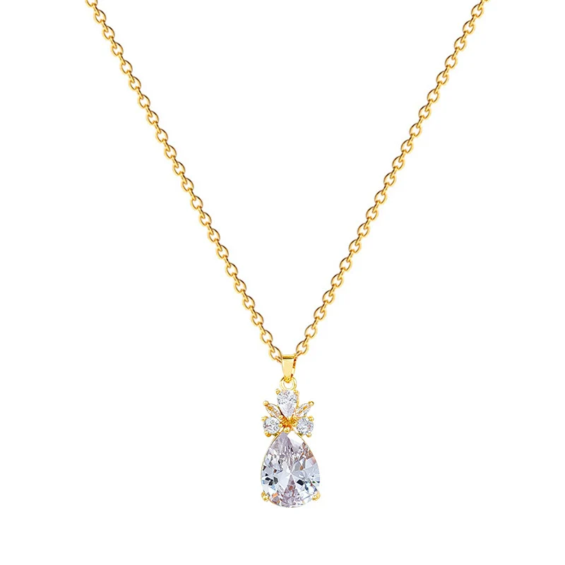 Necklace Titanium Steel Copper Light Industry Skirt Style Cartoon Animal Zodiac Full Diamond - Image 5
