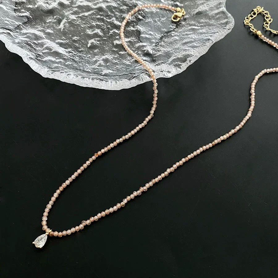 Necklace Titanium Steel Freshwater Pearl Geometric Vintage Simple Light Luxury Electroplating For Women - Image 21