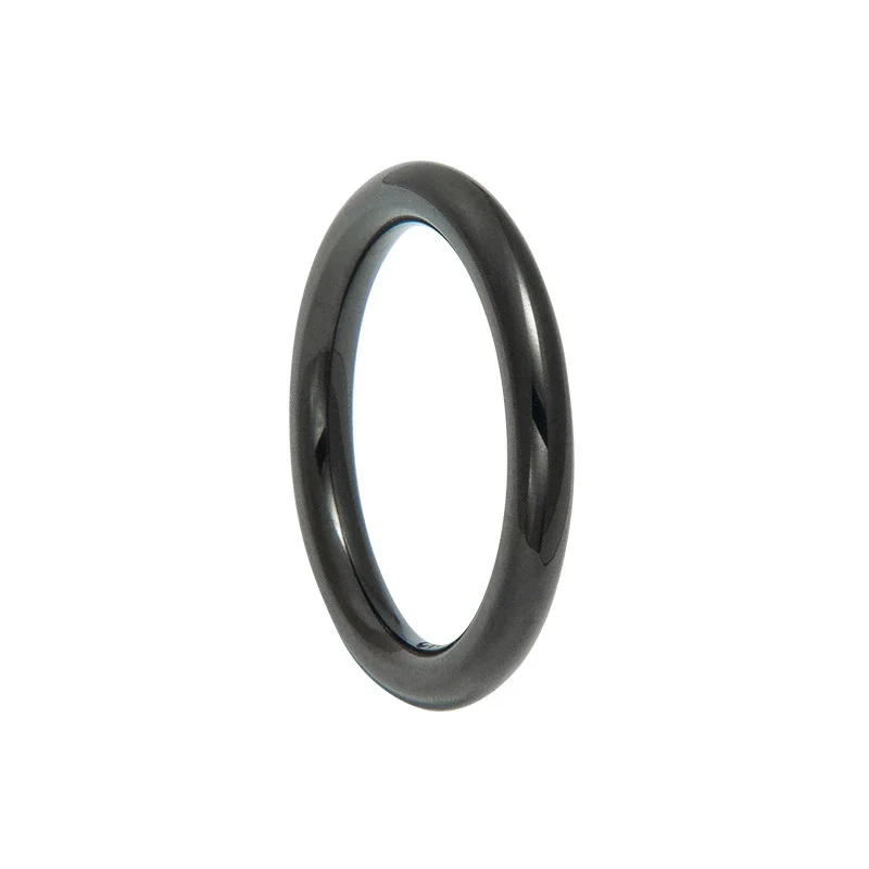 Neutral Titanium Steel Ushape Ring Electroplated Simple Fashion Jewelry - Image 7