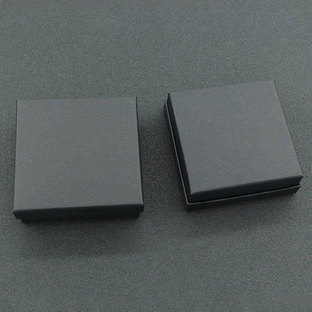 Paper Jewelry Box For Necklace And Bracelet With Stripes Pattern - Image 3
