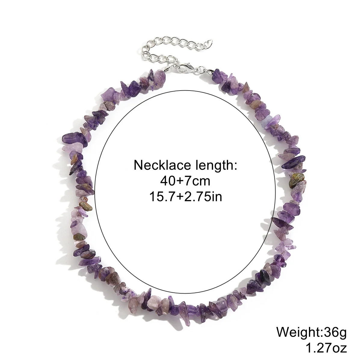 Pearl Beaded Necklace With Geometric Design And Electroplating Treatment For Women - Image 13