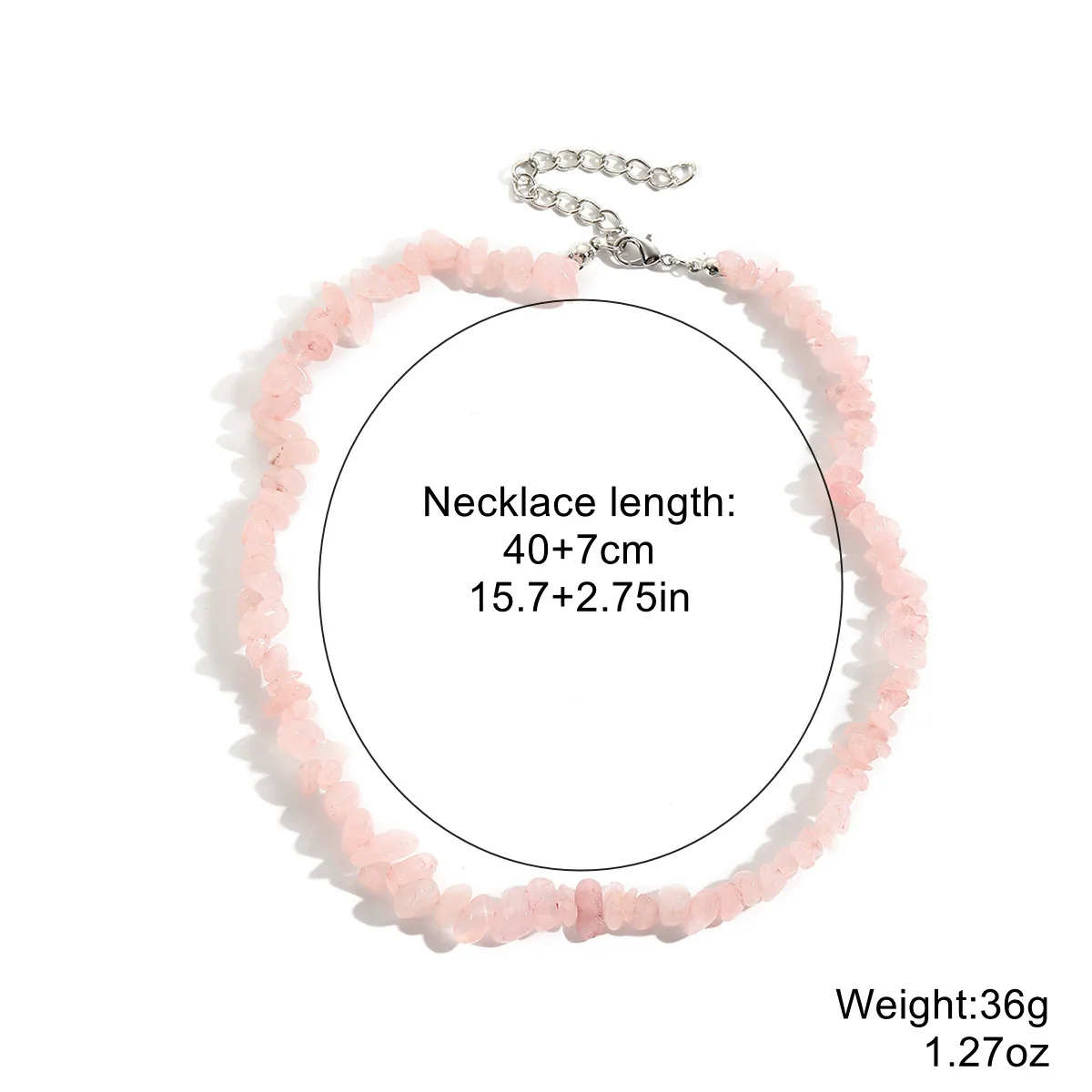 Pearl Beaded Necklace With Geometric Design And Electroplating Treatment For Women - Image 9