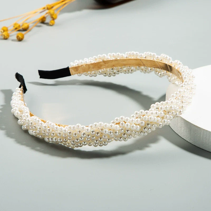 Pearl Handmade Headband For Girls - Image 2
