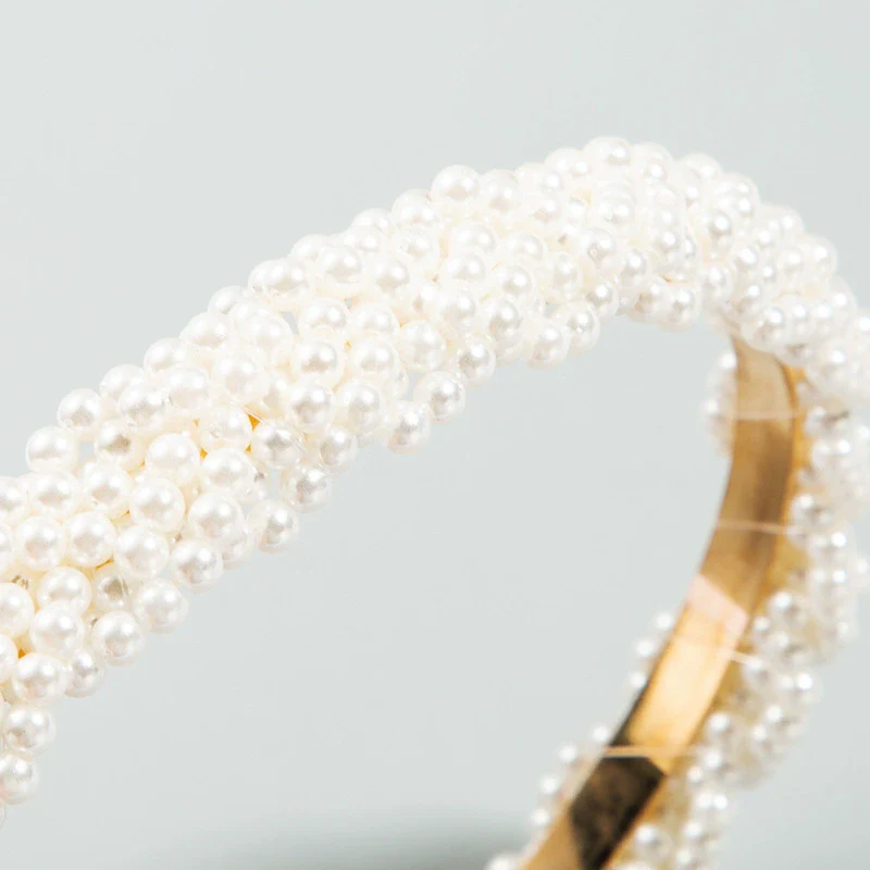 Pearl Handmade Headband For Girls - Image 3