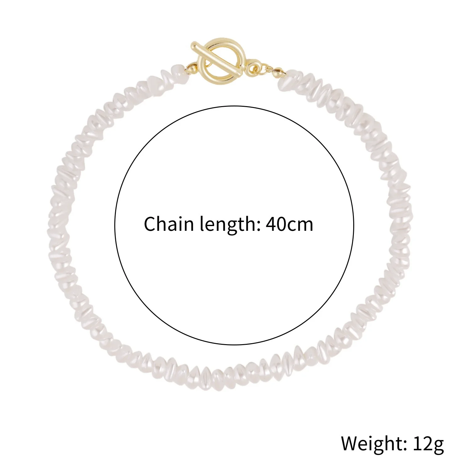 Pearl Pendant Necklace Alloy Material Plant Flowers Style Electroplating For Women - Image 9