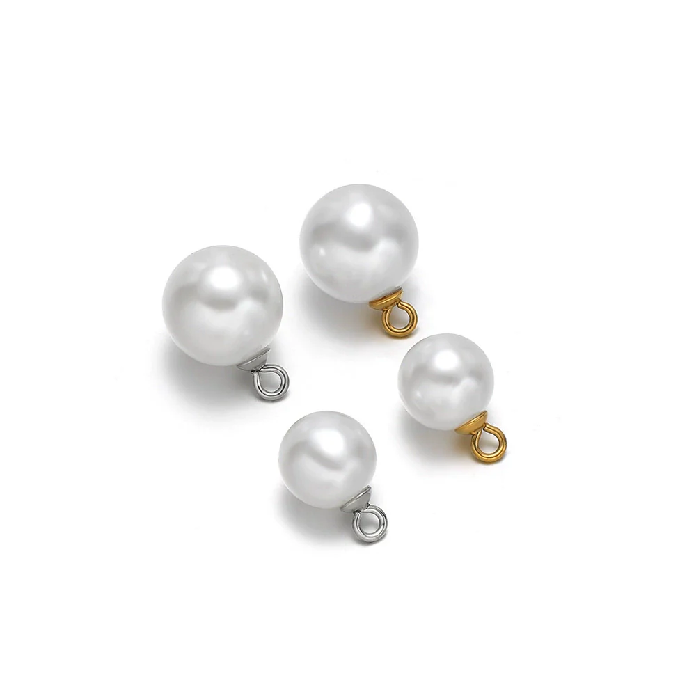 Pearl Pendant Stainless Steel Jewelry Electroplating Natural Style Accessories - Image 5