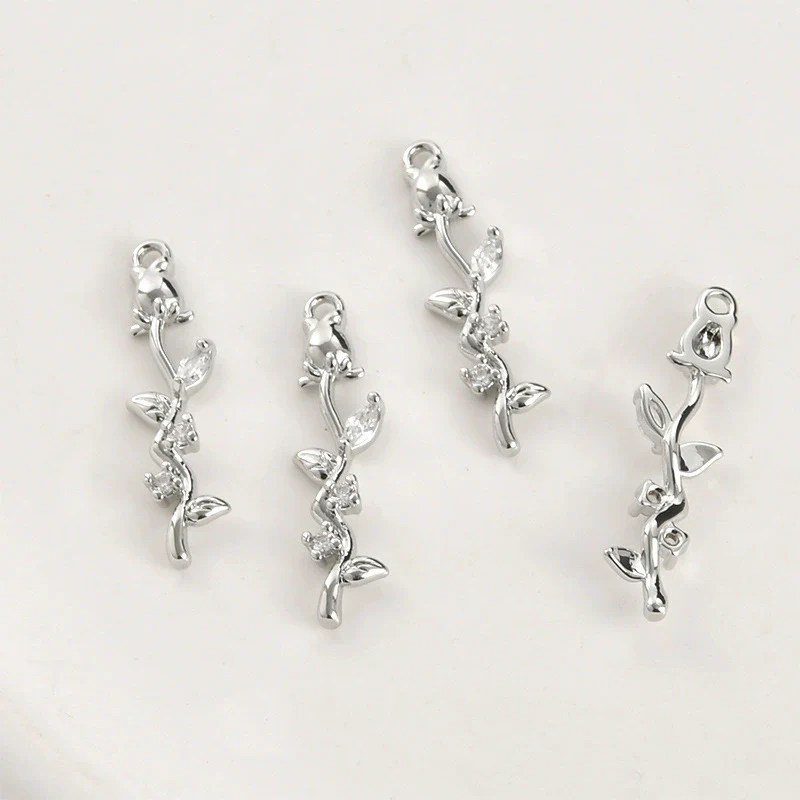 Pendant Jewelry Accessories Copper Inlaid Zircon Electroplated - Image 11