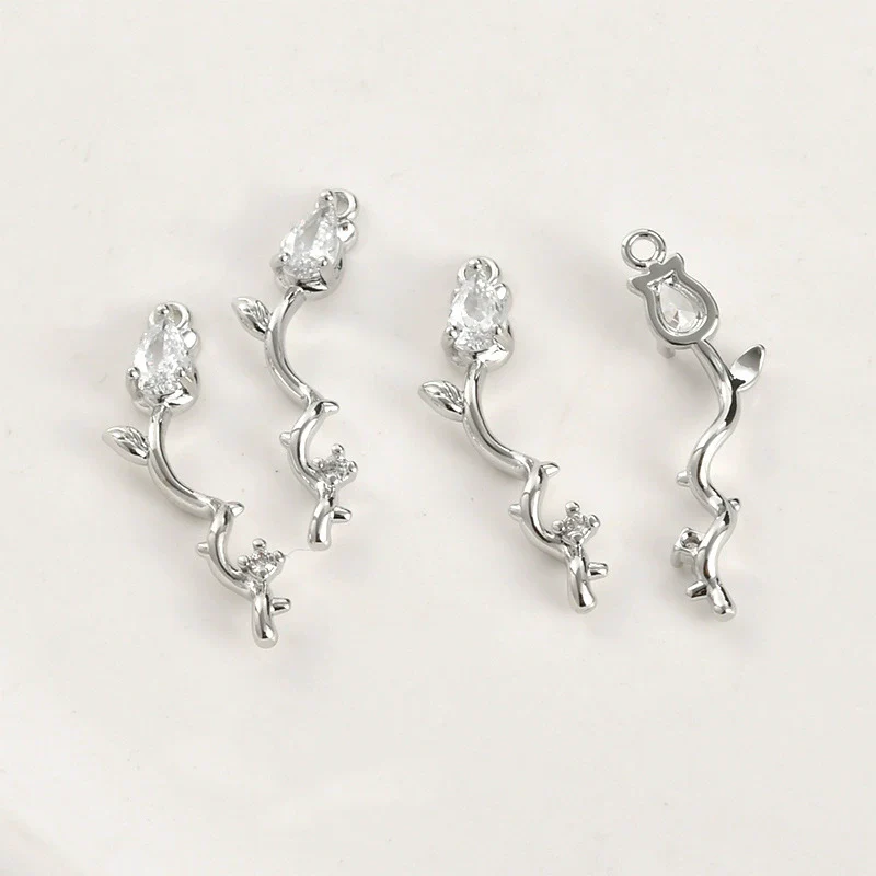 Pendant Jewelry Accessories Copper Inlaid Zircon Electroplated - Image 13