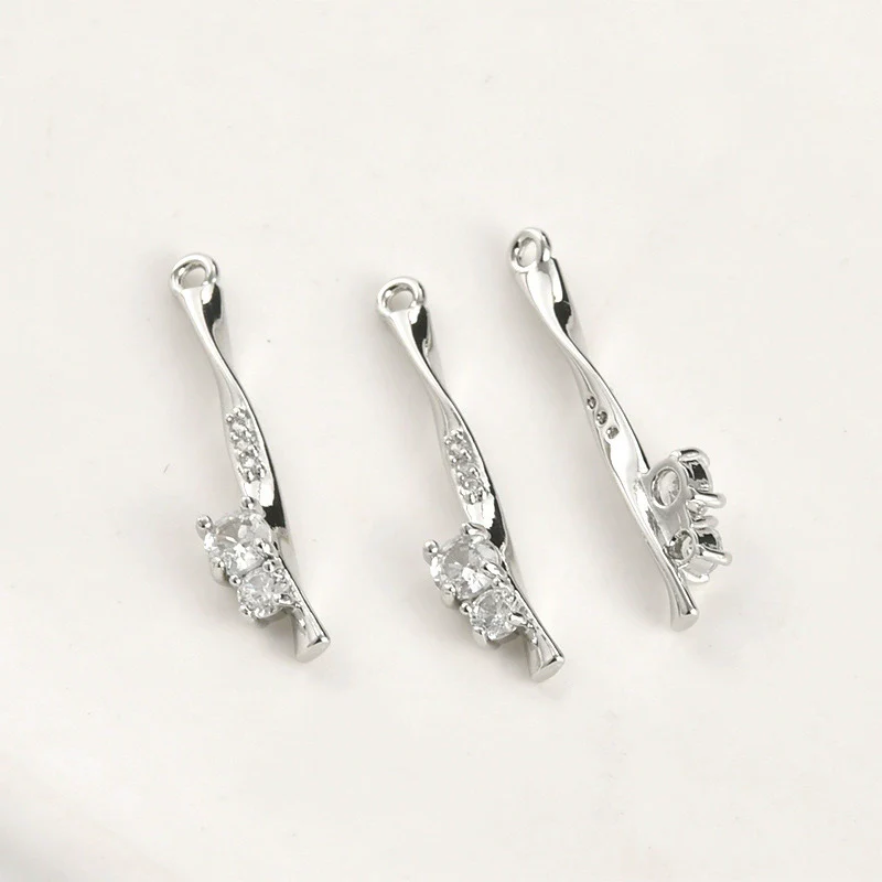 Pendant Jewelry Accessories Copper Inlaid Zircon Electroplated - Image 7