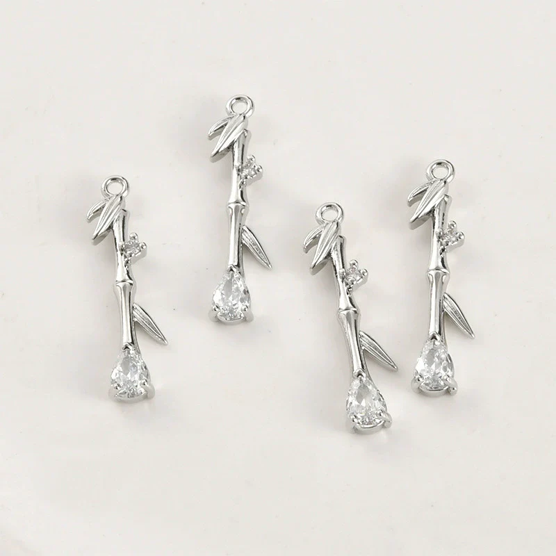 Pendant Jewelry Accessories Copper Inlaid Zircon Electroplated - Image 9