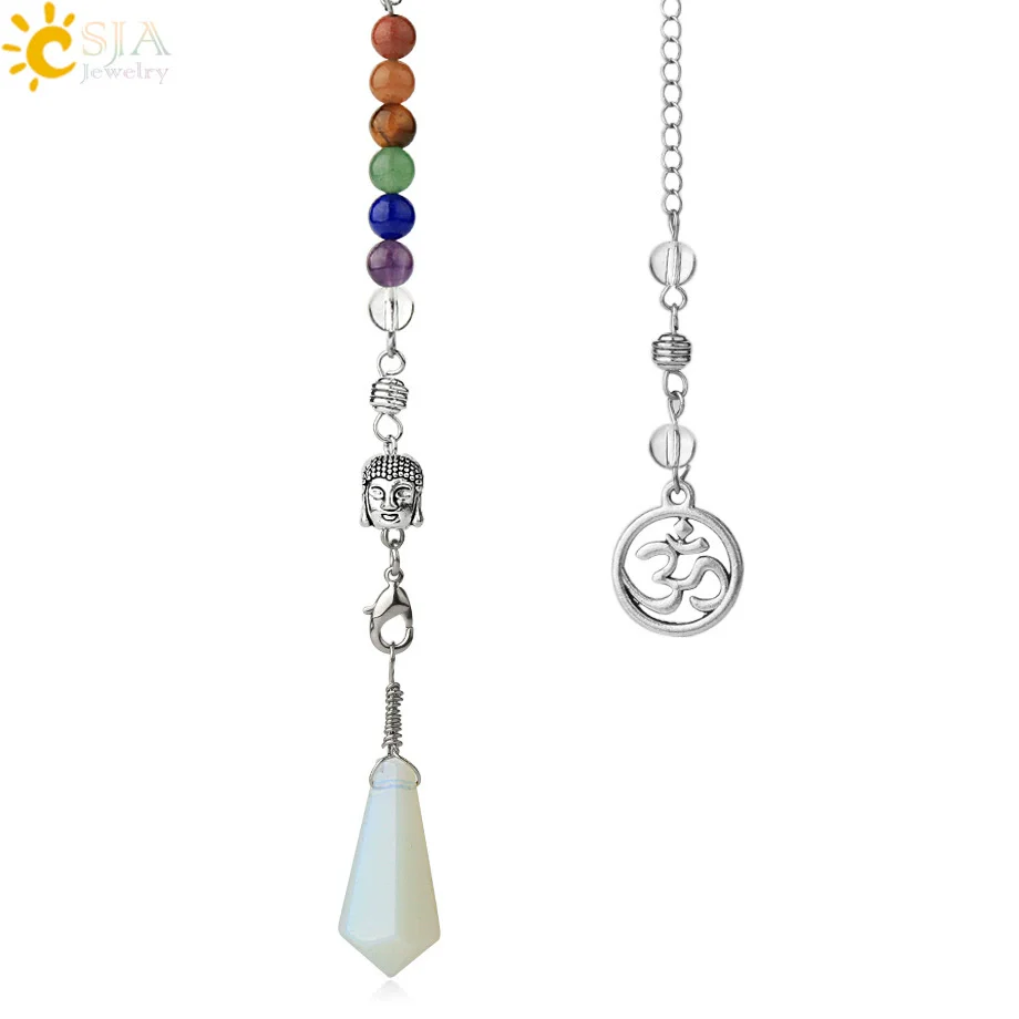 Pendant Jewelry Crystal Semi Precious Stone Geometric Minimalist Style - Image 10