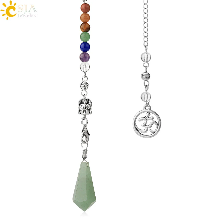 Pendant Jewelry Crystal Semi Precious Stone Geometric Minimalist Style - Image 12