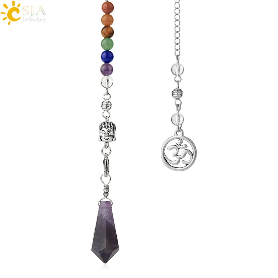 Pendant Jewelry Crystal Semi Precious Stone Geometric Minimalist Style - Image 14