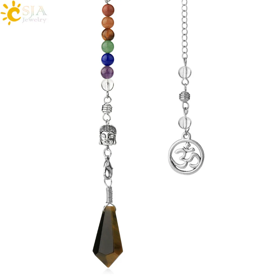 Pendant Jewelry Crystal Semi Precious Stone Geometric Minimalist Style - Image 7