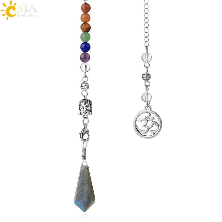 Pendant Jewelry Crystal Semi Precious Stone Geometric Minimalist Style - Image 8