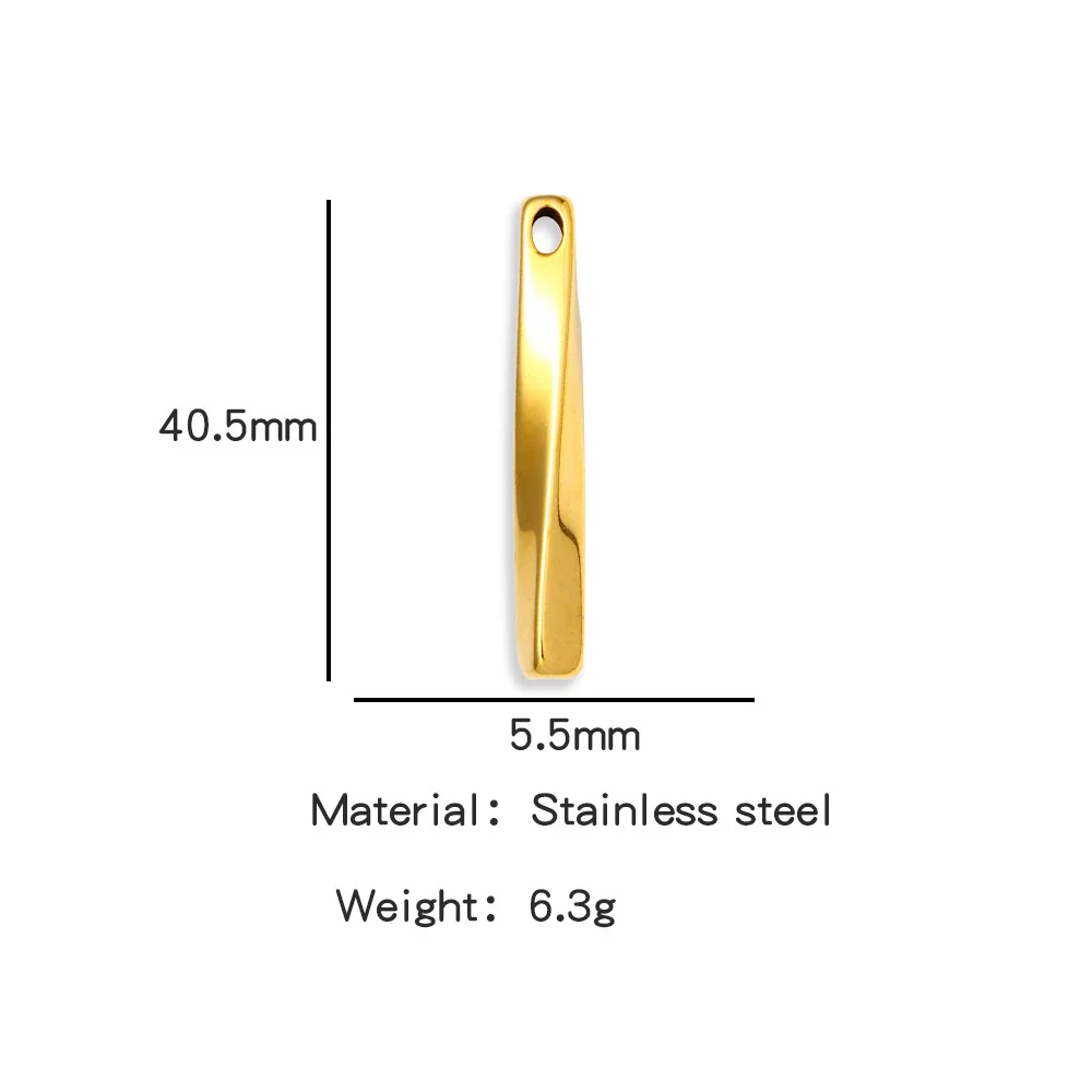 Pendant M?bius Twisted Stainless Steel Vacuum Plated Colorpreserving Unisex - Image 6