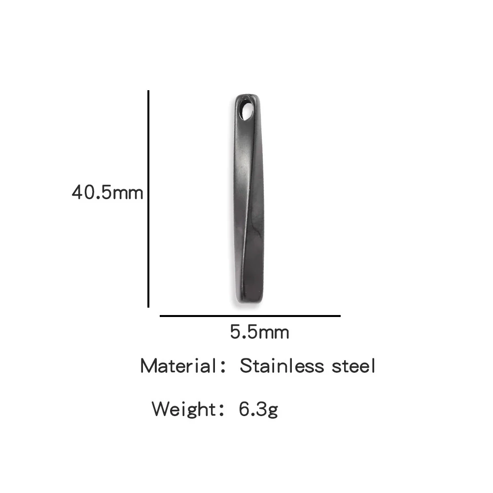Pendant M?bius Twisted Stainless Steel Vacuum Plated Colorpreserving Unisex - Image 8