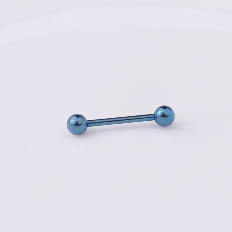 Piercing Jewelry Stainless Steel Geometric Electroplating Tongue Rings Nipple Rings Unisex - Image 8