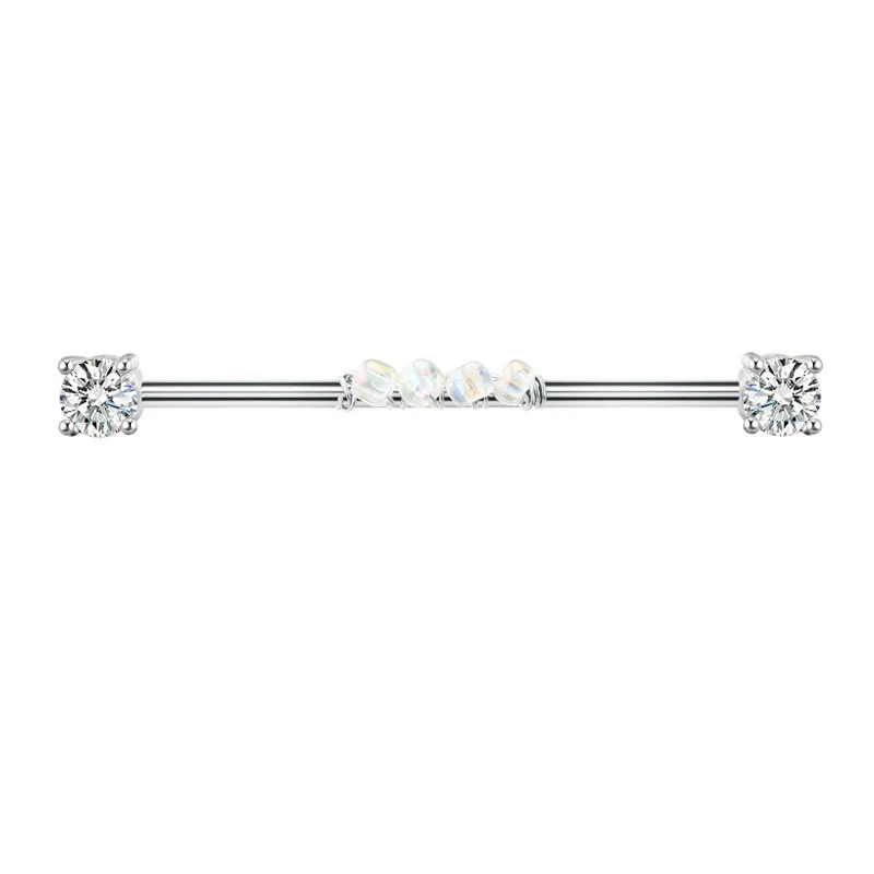 Piercing Jewelry Titanium Steel Heart Bow Star Electroplated Unisex Allmatch - Image 6