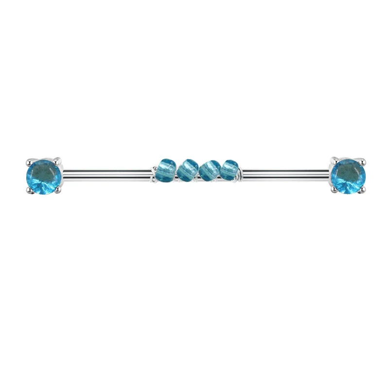 Piercing Jewelry Titanium Steel Heart Bow Star Electroplated Unisex Allmatch - Image 8