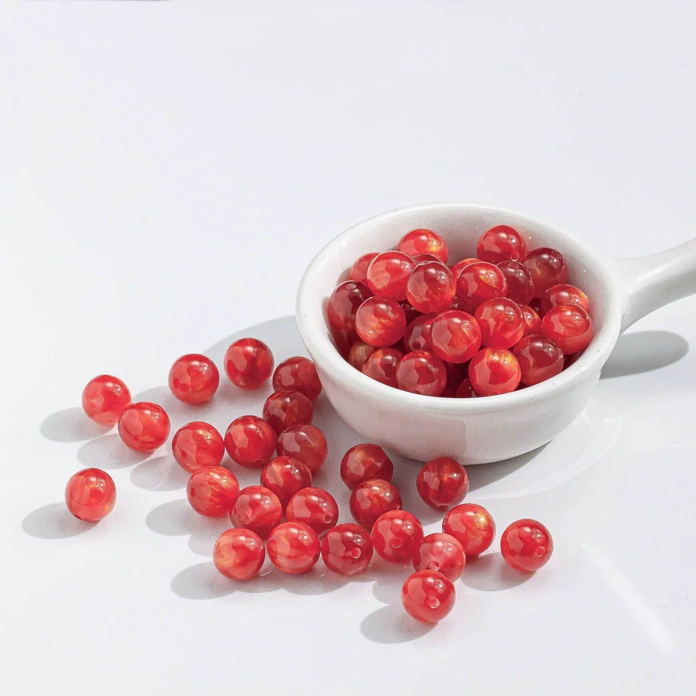 Plastic And Resin Loose Beads Starry Sky Handmade Diy Bracelet Beads - Image 5