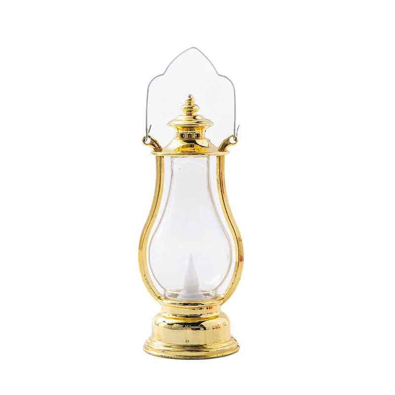 Plastic Electronic Candle Pony Lantern Satchel Lamp Retro Kerosene Lamp With Injection Molding Blow Molding Handmade Craft - Image 5