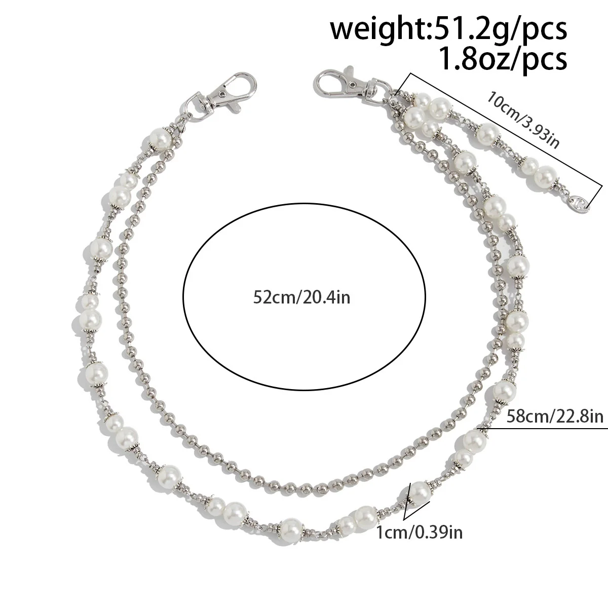 Plastic Hip Hop Boys Jeans Hanging Chain Waist Chain - Image 6