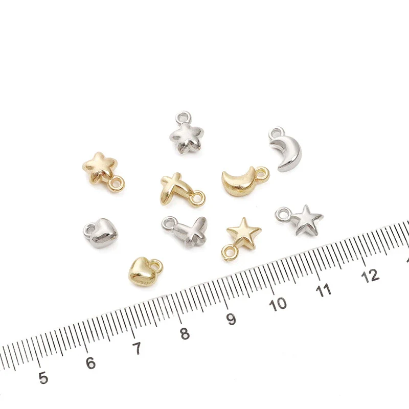 Plastic Love Fivepointed Star Butterfly Beaded Handmade Jewelry Accessories Ccb Material - Image 5