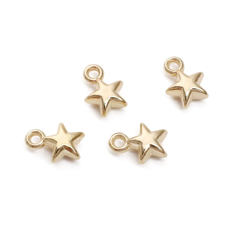 Plastic Love Fivepointed Star Butterfly Beaded Handmade Jewelry Accessories Ccb Material - Image 6