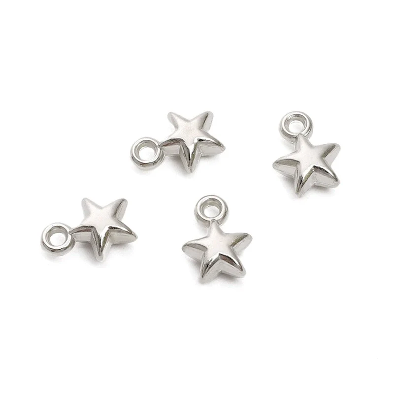 Plastic Love Fivepointed Star Butterfly Beaded Handmade Jewelry Accessories Ccb Material - Image 7