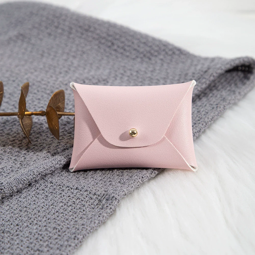Pu Imitation Leather Jewelry Storage Bag For Ring And Necklace Packaging - Image 12