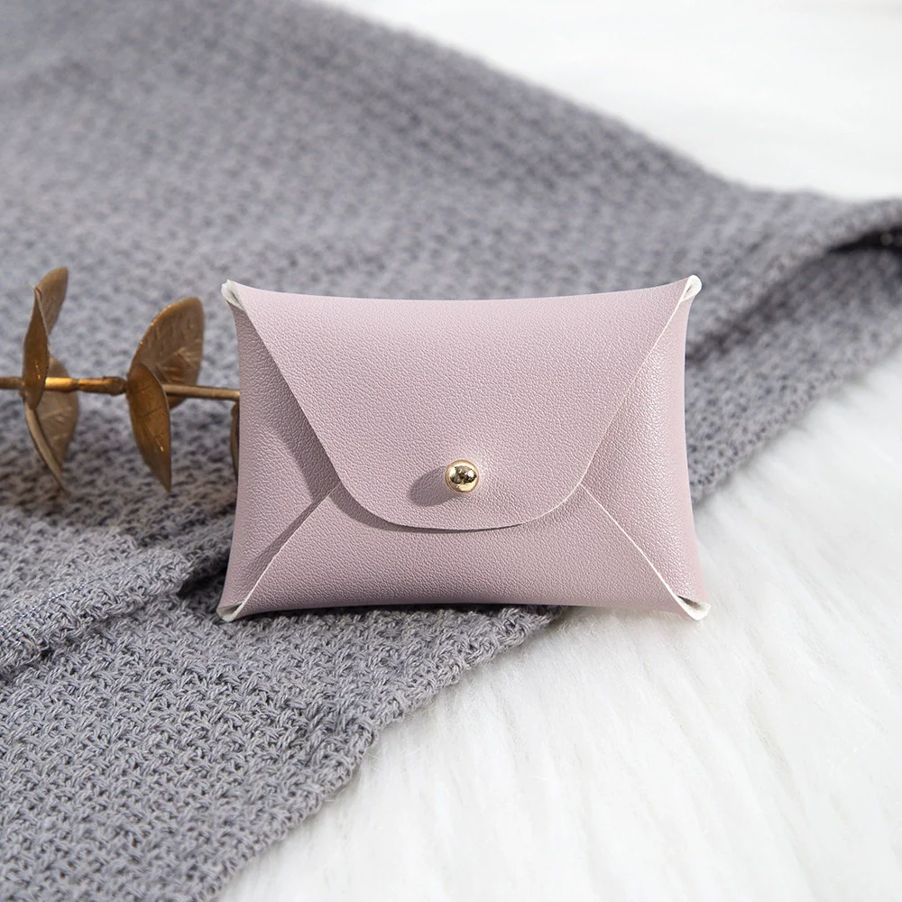Pu Imitation Leather Jewelry Storage Bag For Ring And Necklace Packaging - Image 13