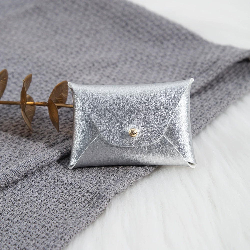 Pu Imitation Leather Jewelry Storage Bag For Ring And Necklace Packaging - Image 15