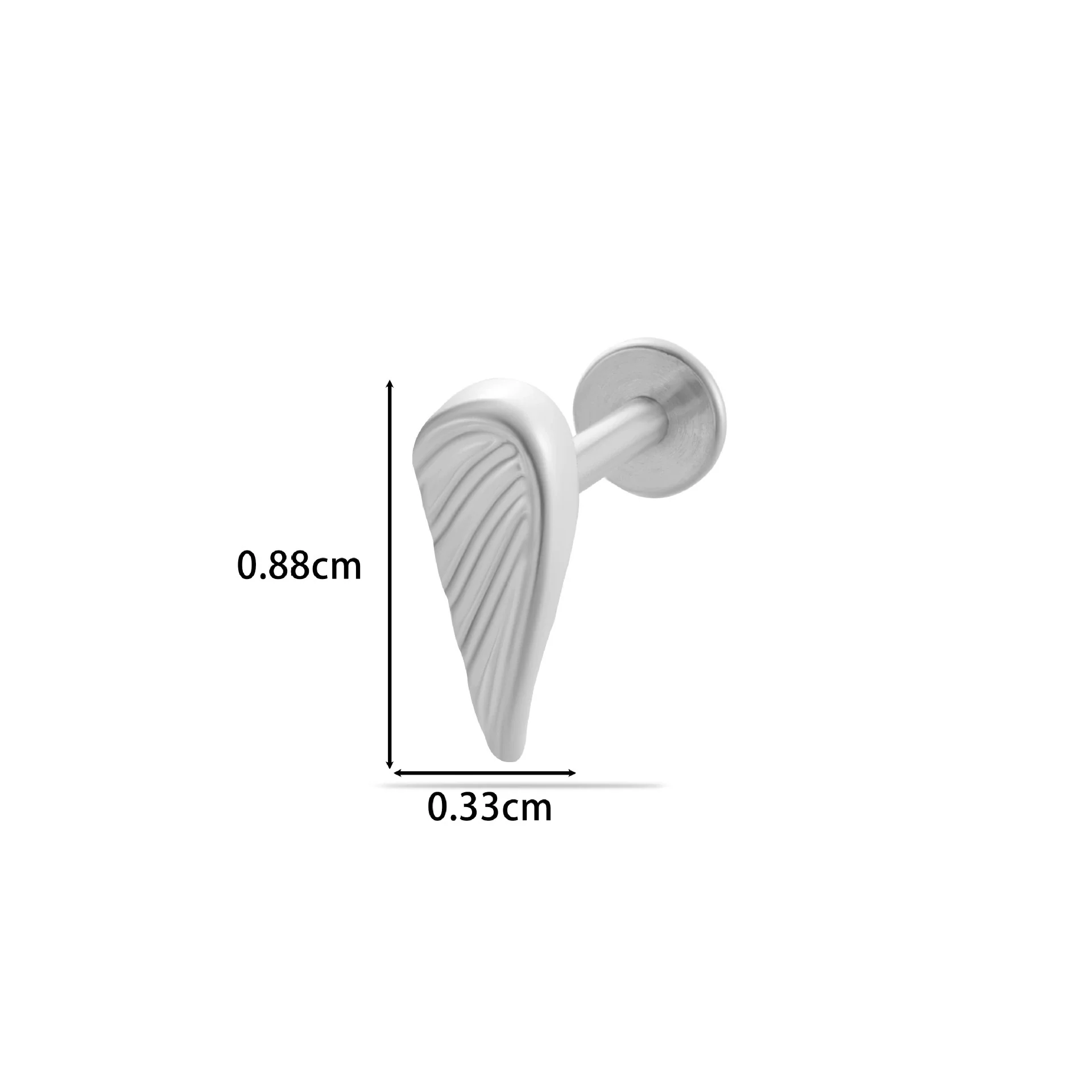 Puncture Jewelry Titanium Alloy Flower Style Electroplated For Women - Image 15