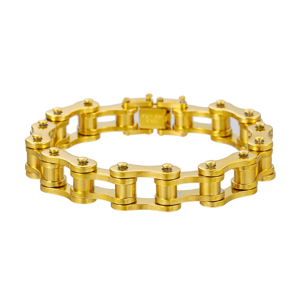 Punk Jewelry Stainless Steel Unisex Handmade Geometric Bracelet - Image 5