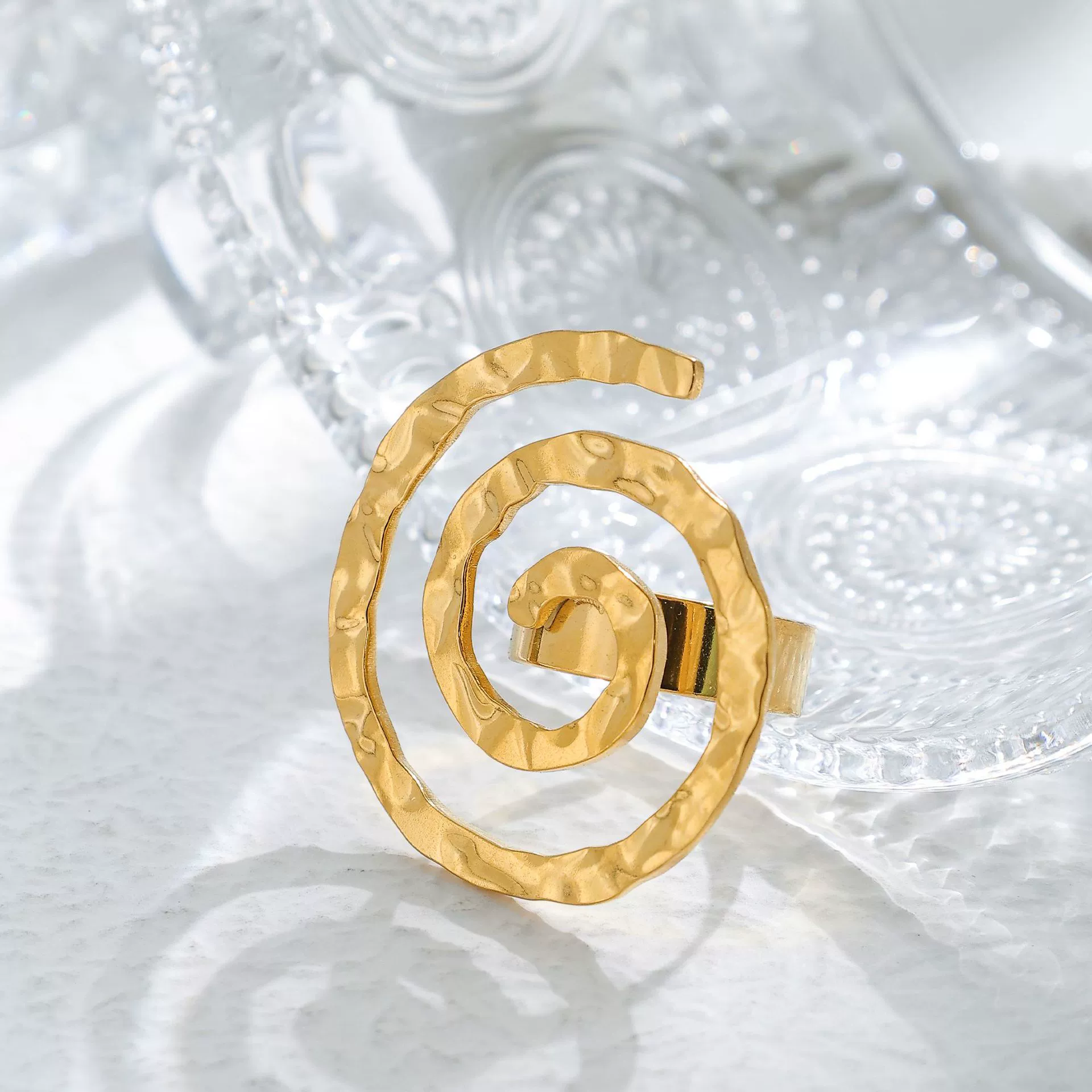 Punk Style Stainless Steel Electroplated Vortex Hollow Spiral Mosquito Incense Earrings Jewelry - Image 7