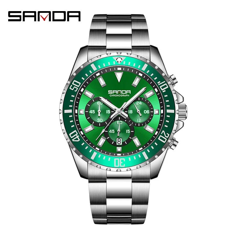 Quartz Watch Zinc Alloy Mineral Tempered Glass Solid Steel Strip Round Dial Women's Fashionable Waterproof - Image 10