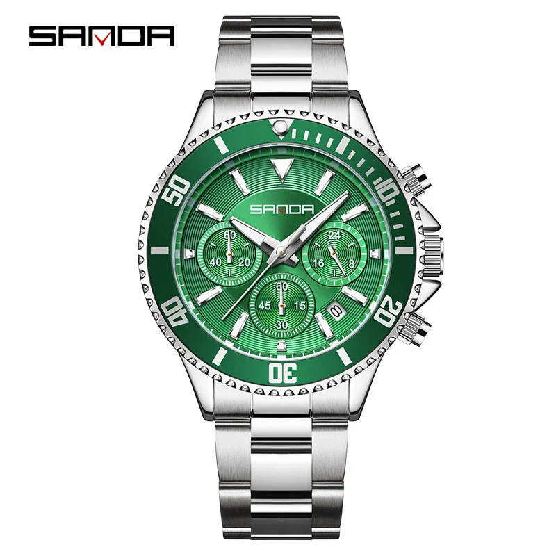 Quartz Watch Zinc Alloy Mineral Tempered Glass Solid Steel Strip Round Dial Women's Fashionable Waterproof - Image 5