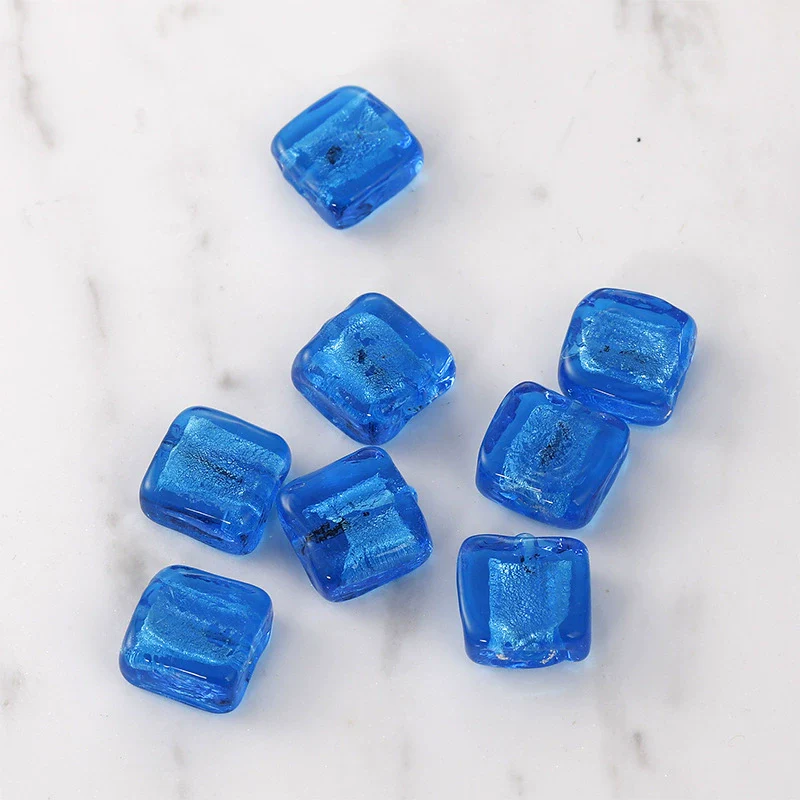 Retro Glass And Glaze Square Straight Hole Beads For Diy Earrings Necklaces And Bracelets - Image 10