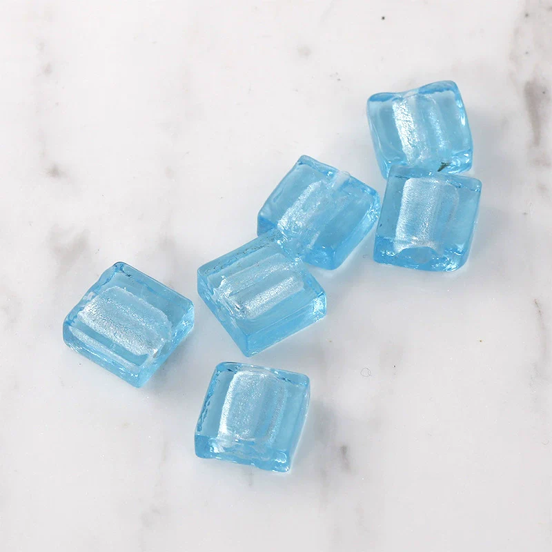 Retro Glass And Glaze Square Straight Hole Beads For Diy Earrings Necklaces And Bracelets - Image 12