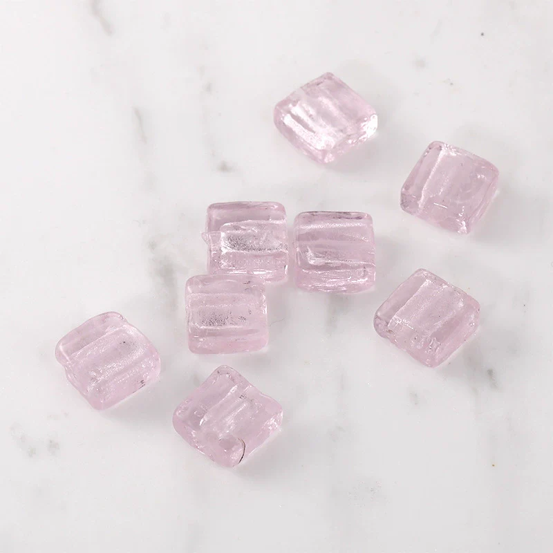 Retro Glass And Glaze Square Straight Hole Beads For Diy Earrings Necklaces And Bracelets - Image 9
